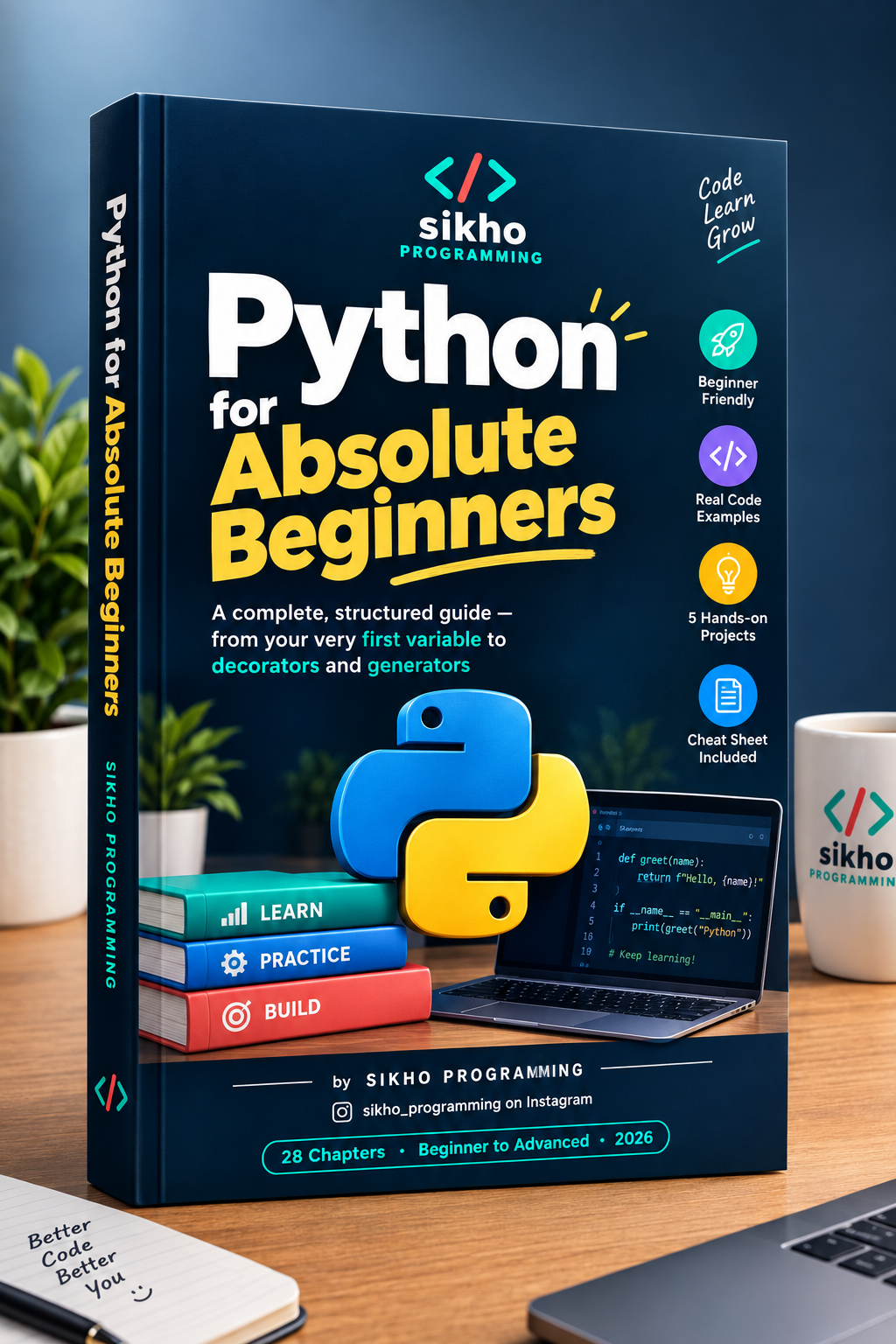 Python for Absolute Beginners book cover